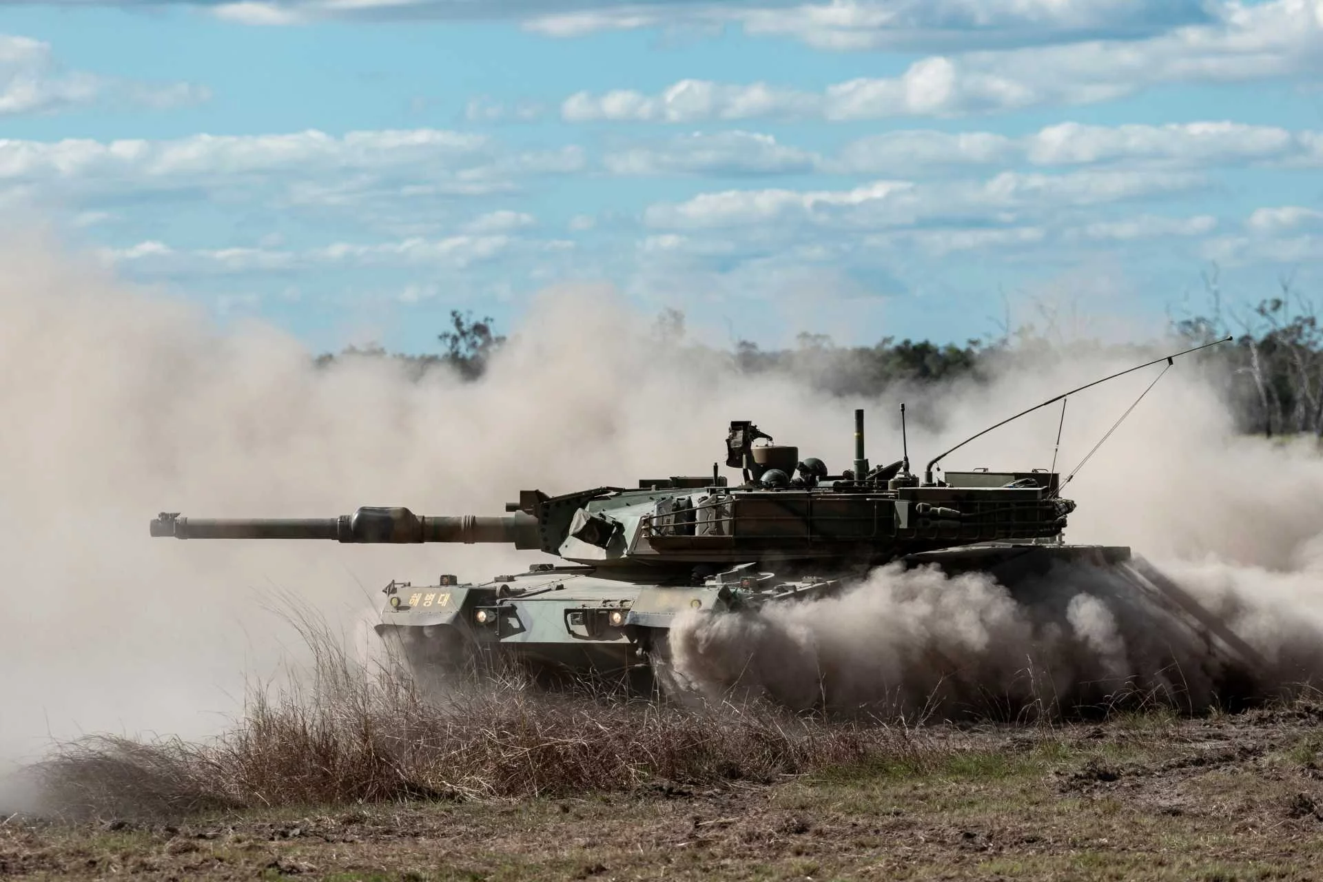 South Korea’s K1A2 Tank Debuts in Australia at Talisman Sabre 2025 Exercise