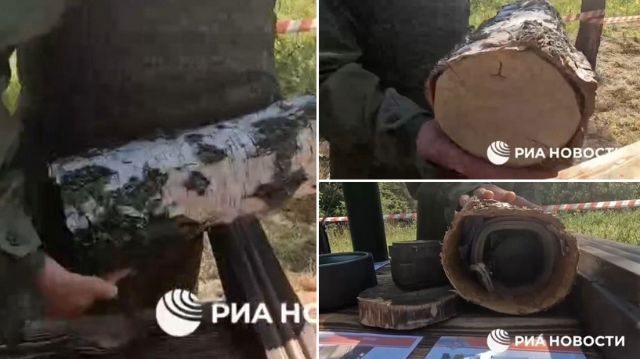 Australia Transfers a Deadly Trap to Ukraine: Mine Masquerades as a Tree, Revealed in Shocking Footage