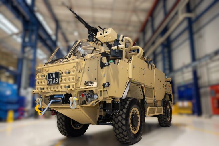 British Army's Jackal 3