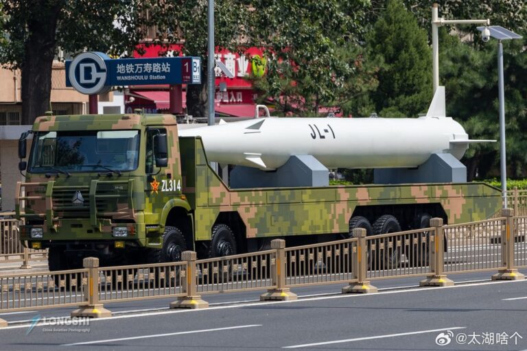 China’s JL-1 Air-Launched Ballistic Missile Steals the Spotlight at Beijing’s 2025 Victory Day Parade