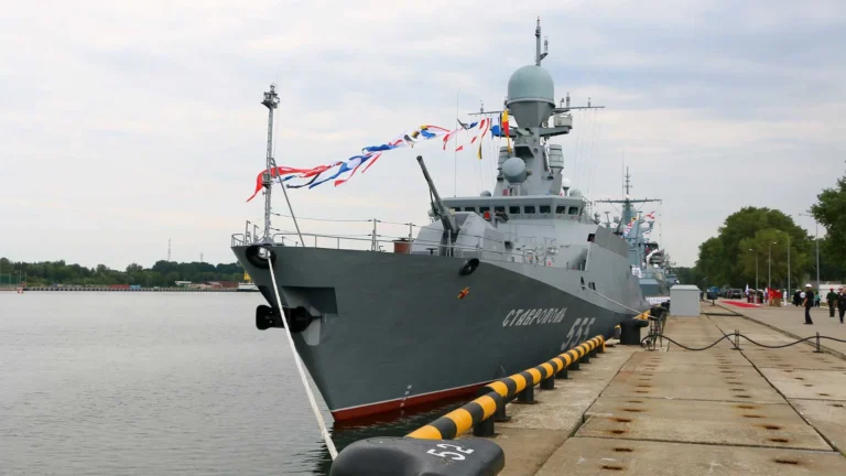 Russia’s Naval Powerhouse Unleashed: The Final Buyan-M Corvette Stavropol Joins Baltic Fleet