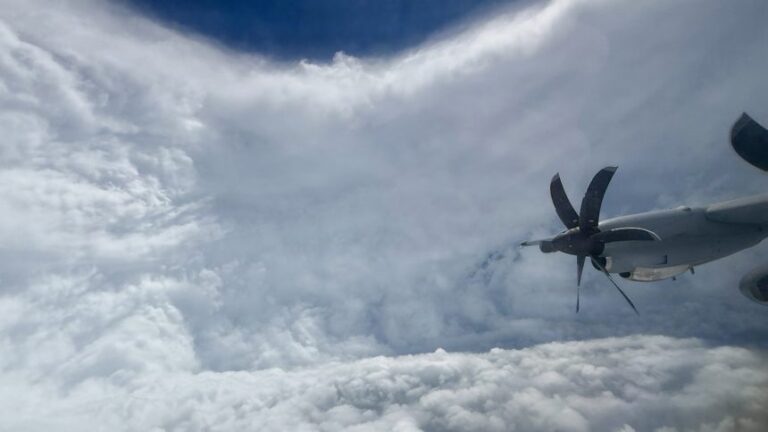 Hurricane Hunters Grounded by Melissa