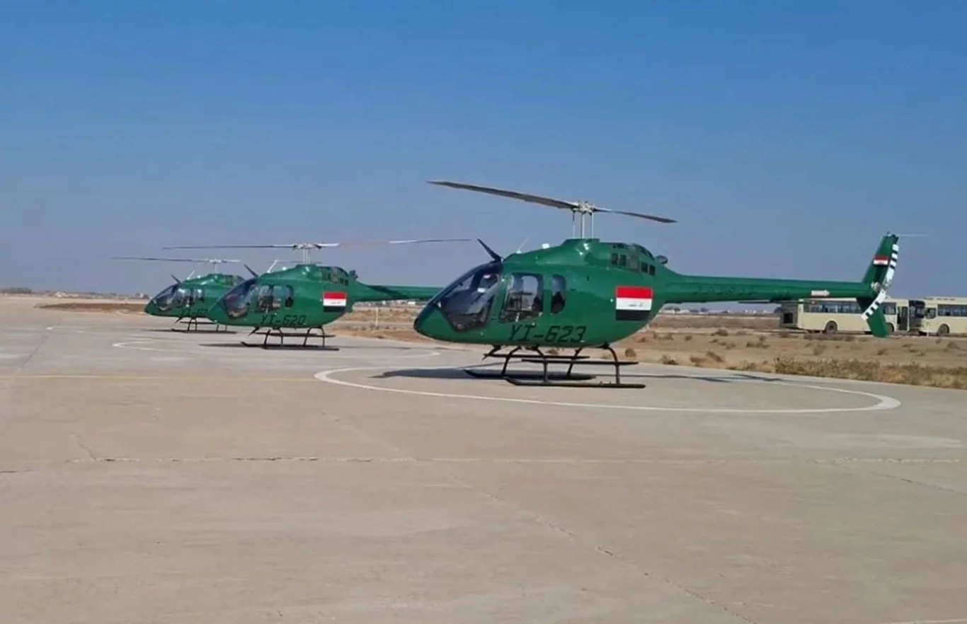 Iraq Boosts Pilot Training with Final Bell 505 Helicopter Delivery