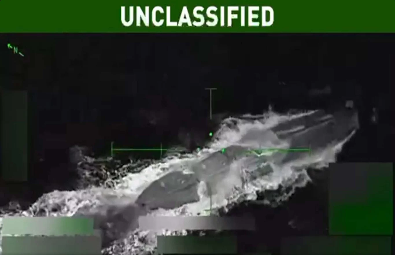 "US Drone Obliterates Narco Sub in Caribbean Showdown!"