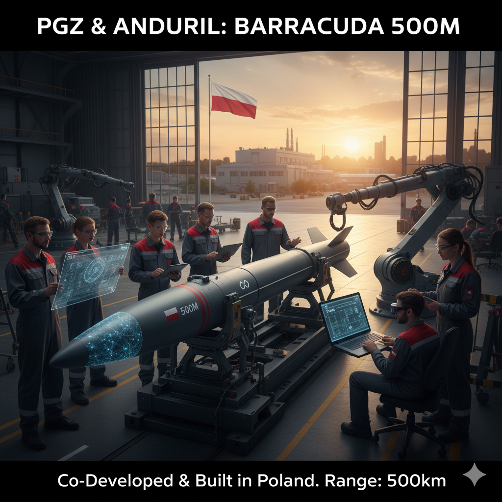 Poland & Anduril's Barracuda 500M: A Game-Changing Cruise Missile
