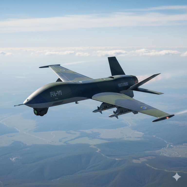 Ukraine's FA-V1: Game-Changing Jet Drone for Air Defense