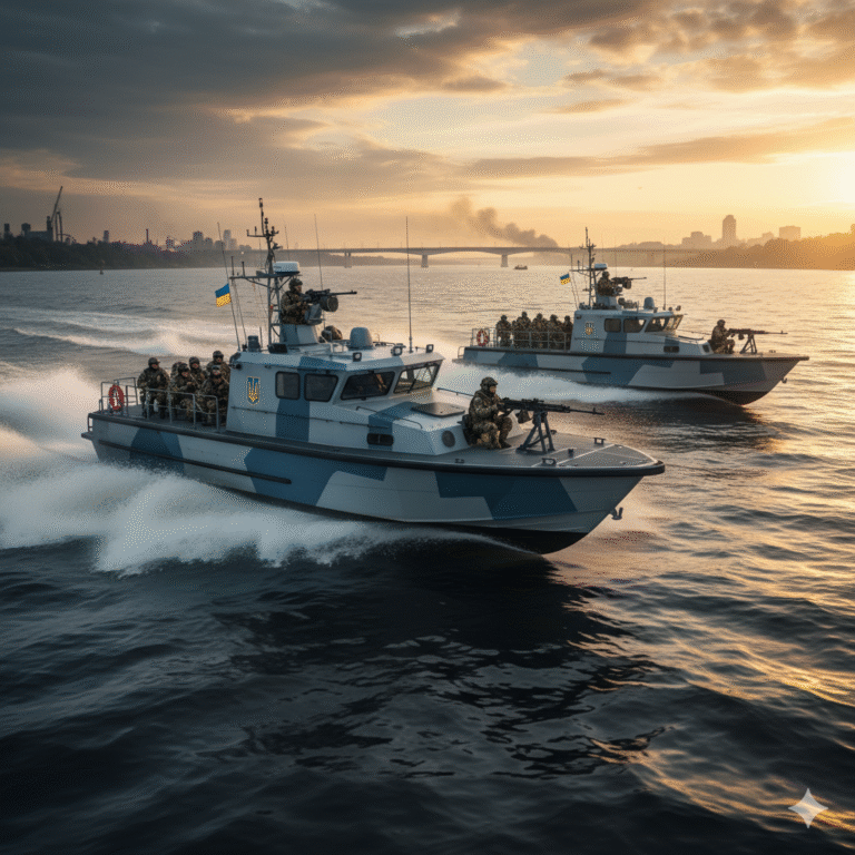 Ukraine Acquires CB90 Fast Boats, Enhancing Coastal and Riverine Defense