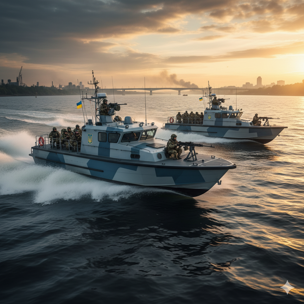 Ukraine Acquires CB90 Fast Boats, Enhancing Coastal and Riverine Defense