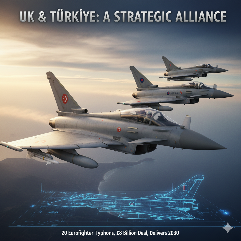 UK & Türkiye's £8 Billion Eurofighter Deal: A Strategic Alliance