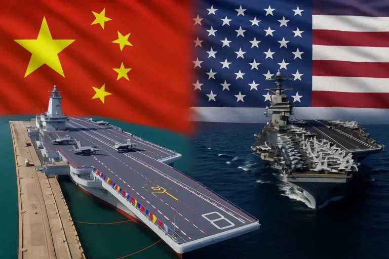 China's Fujian vs. US Ford: Inside the New Aircraft Carrier Showdown