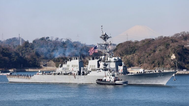 U.S. Navy Turns to Korean and Japanese Shipyards to Fix Critical Fleet Delays