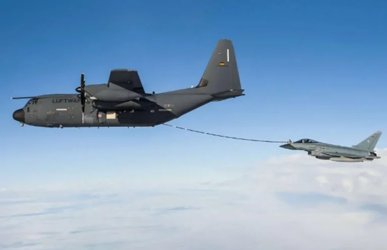 Germany's KC-130J Refuels Eurofighter, Boosts NATO