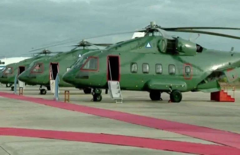 Myanmar Inducts Russia’s Mi-38T Helicopter & China’s Y-8F-200W