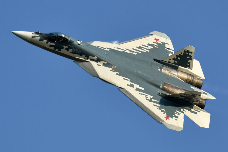 Su-57E Side Bay Unveiled: Russia's Stealth Fighter's Close-Combat Prowess