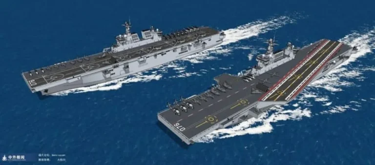 China's Drone Carrier: Type 076 Sichuan Sets Sail