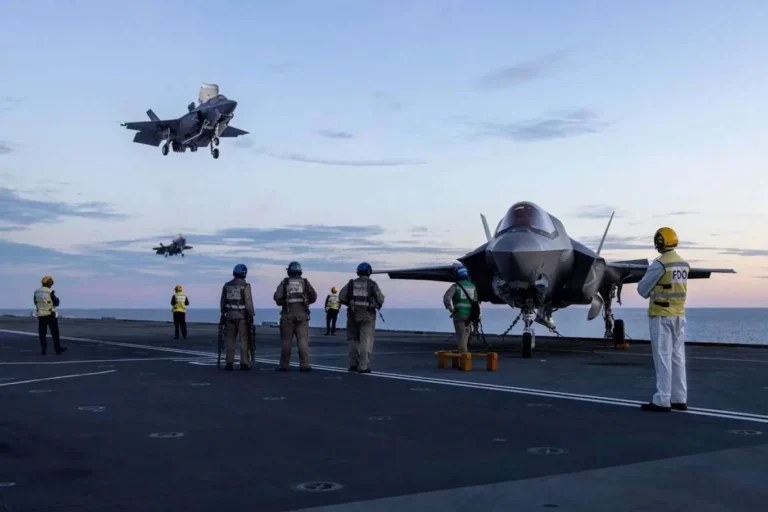UK’s HMS Prince of Wales Deploys 24 F-35Bs in Record Europe Show of Force