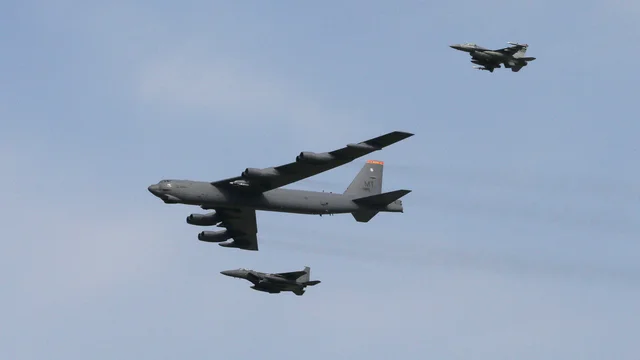 U.S. B-52 and F-18s Stage Major Show of Force Off Venezuela
