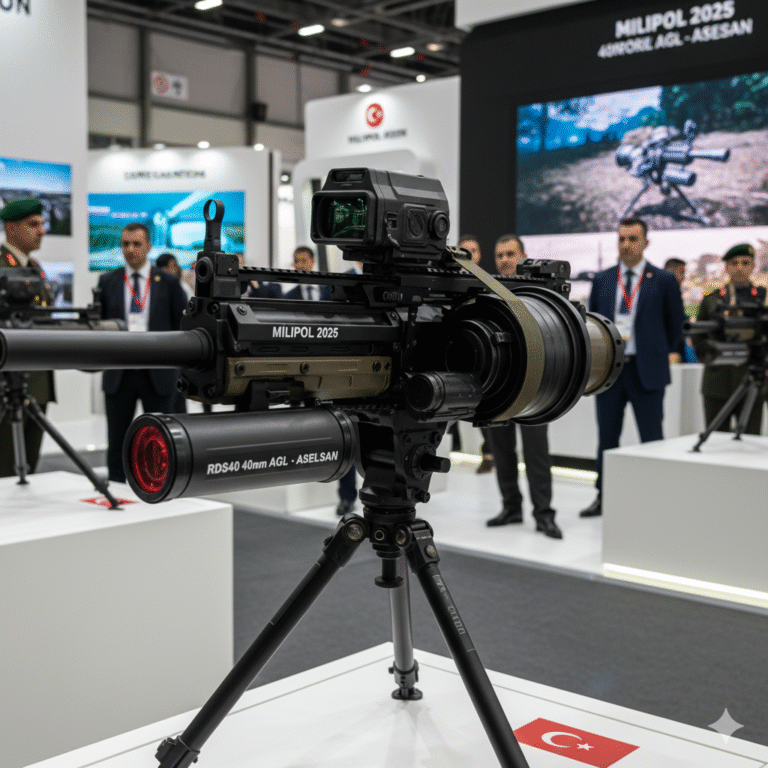 Turkey's RDS40: Compact Grenade Launcher for Land & Sea