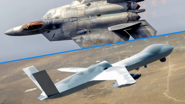 F-22 Pilot Flies and Commands MQ-20 Avenger Drone Live – Loyal Wingman Era Begins