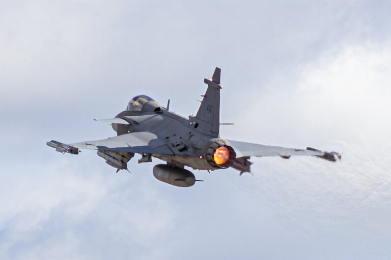 Brazil’s Air Force Launches First Meteor Missile from Saab Gripen