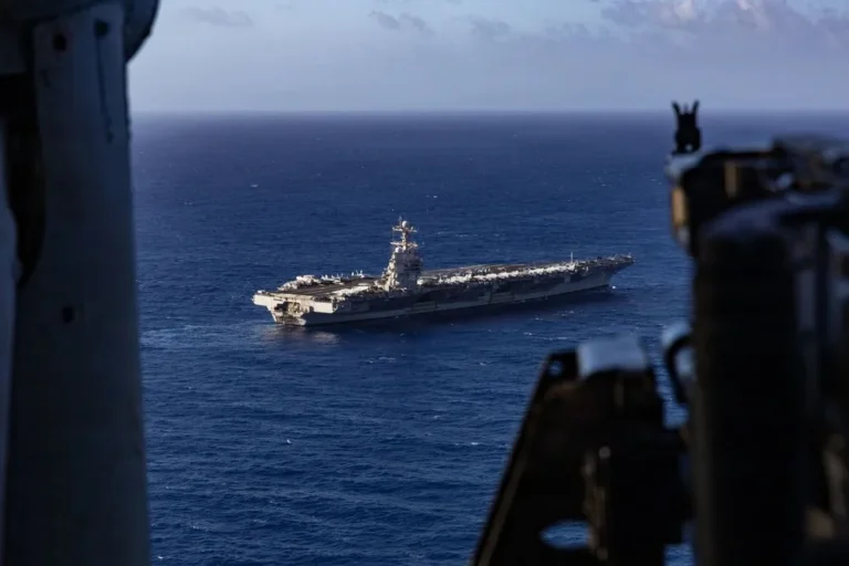 USS Gerald R. Ford Carrier Strike Group Enters Caribbean Sea Amid Venezuela Tensions