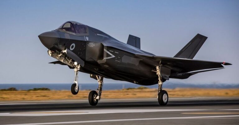RAF Stations Six F-35B Stealth Aircraft in Cyprus Amid Concerns of Potential U.S.-Iran War