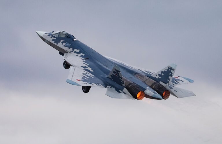Russian Air Force Takes Delivery of Modernized Su-57 Fifth-Generation Fighters
