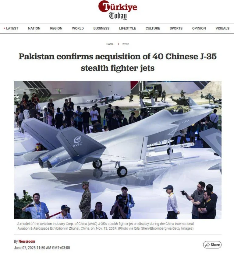 China Criticizes Anduril Founder Over J-35 Fighter Remarks