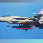 JF-17 Block III fighter jet equipped with ASELPOD targeting pod for precision strike missions
