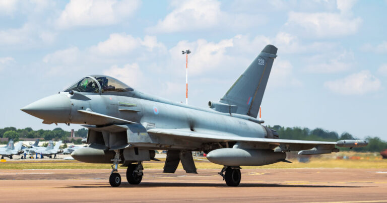 UK Boosts Middle East Air Defense with Four Typhoons Sent to Qatar.